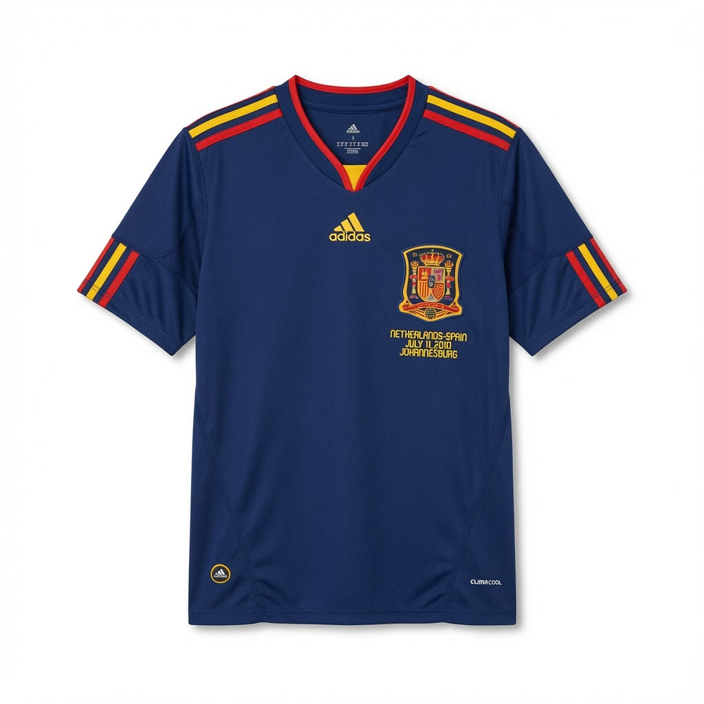 RETRO 2ª EQUIPACION ESPAÑA 09/10 (FINAL MUNDIAL)